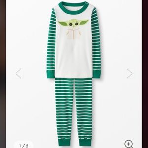Hanna Andersson Star Wars™ Grogu Long John Pajamas - NEW